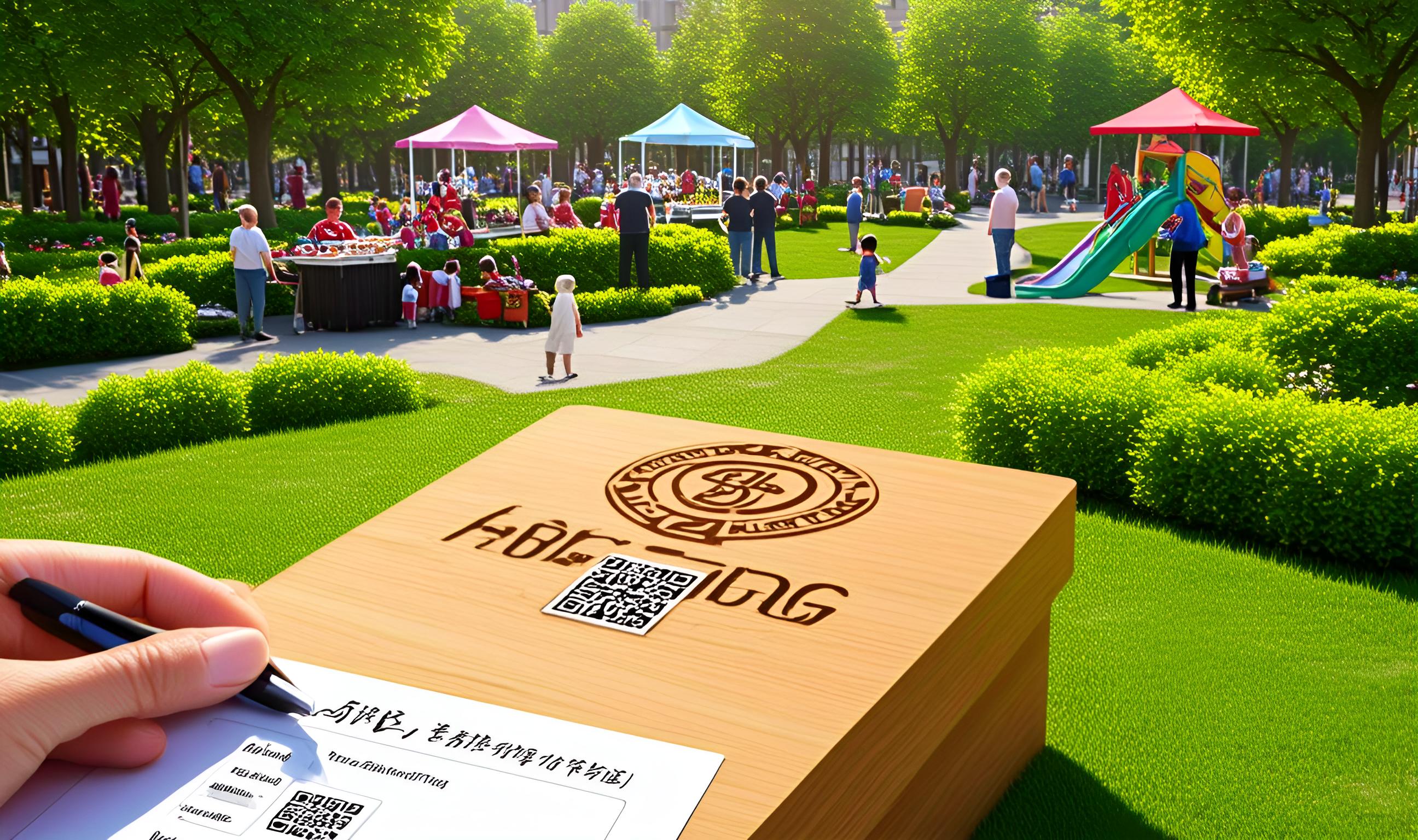 社区活动场景
